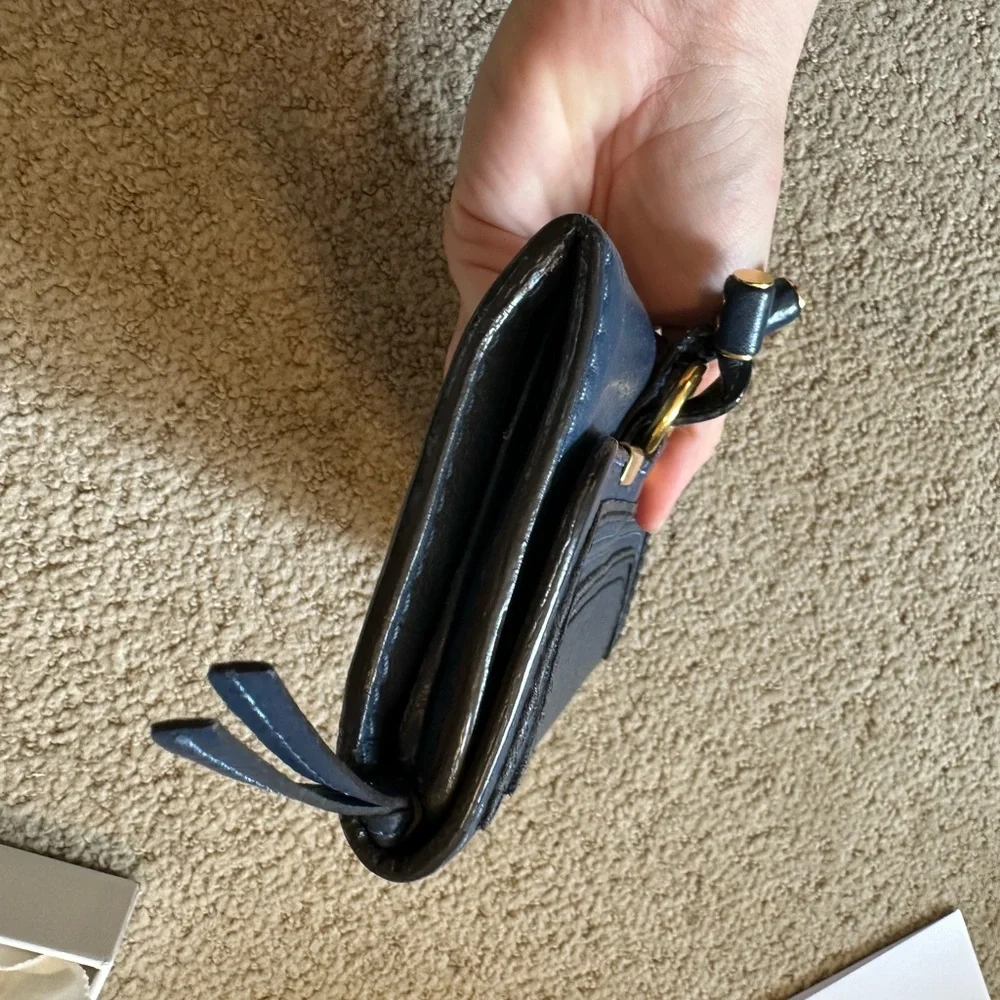 Chloe Marcie long wallet blue gold - Picture 14 of 14